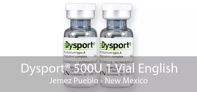 Dysport® 500U 1 Vial English Jemez Pueblo - New Mexico