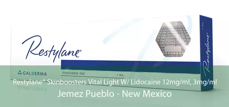 Restylane® Skinboosters Vital Light W/ Lidocaine 12mg/ml, 3mg/ml Jemez Pueblo - New Mexico