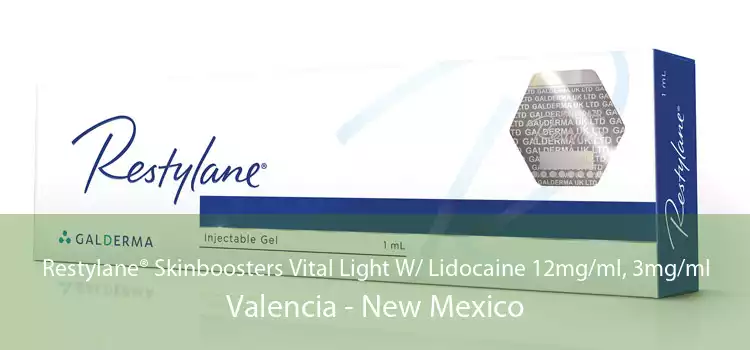 Restylane® Skinboosters Vital Light W/ Lidocaine 12mg/ml, 3mg/ml Valencia - New Mexico