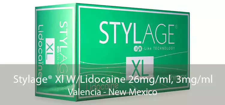 Stylage® Xl W/Lidocaine 26mg/ml, 3mg/ml Valencia - New Mexico